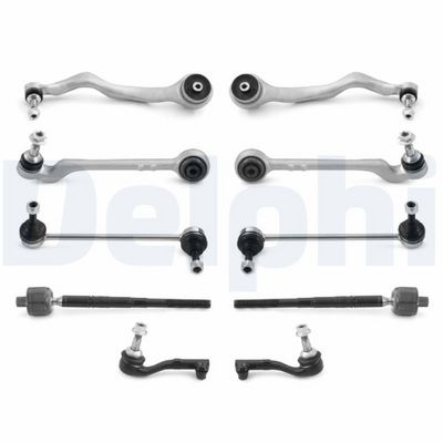 Ремкомплект, поперечный рычаг подвески DELPHI TC4338KIT