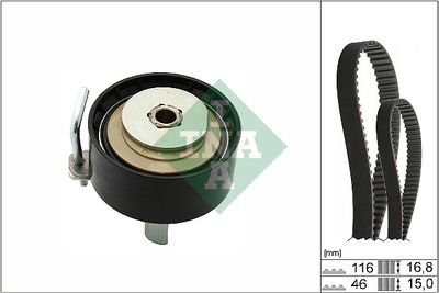Комплект ремня ГРМ Schaeffler INA 530 0763 10