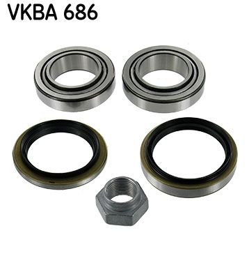 Комплект подшипника ступицы колеса SKF VKBA 686