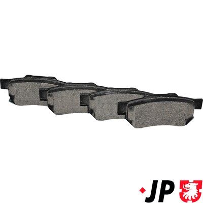 Комплект тормозных колодок, дисковый тормоз JP GROUP 3463700610