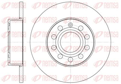 Тормозной диск REMSA 6650.00