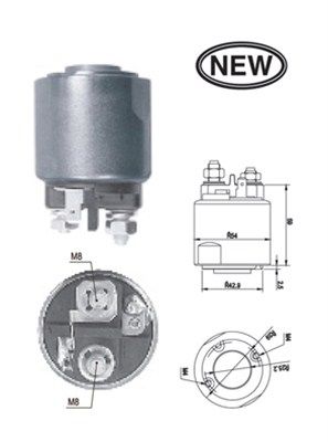 MAGNETI MARELLI 940113050546 Ievilcējrelejs, Starteris