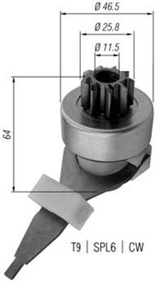 Zobrats, Starteris MAGNETI MARELLI 940113020441