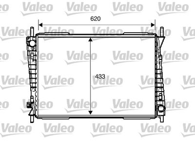 Radiators, Motora dzesēšanas sistēma VALEO 734785