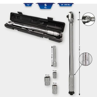 Dinamometrisko atslēgu komplekts KS TOOLS BT142005