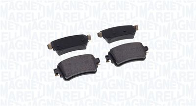 Bremžu uzliku kompl., Disku bremzes MAGNETI MARELLI 363916061200