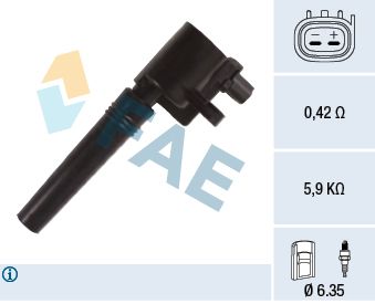 Aizdedzes spole FAE 80400