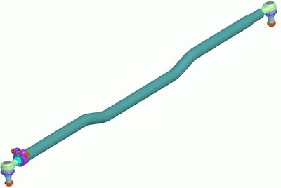 Stūres šķērsstiepnis LEMFÖRDER 38682 01