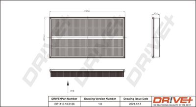 Gaisa filtrs Dr!ve+ DP1110.10.0126