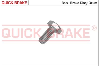 Skrūve, Bremžu disks QUICK BRAKE 4904