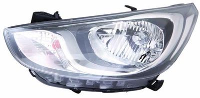 reflektor HYU HEAD LAMP. UNIT..ECE.ELEC.W/S MOTOR. BLACK. FIT FOR: HY. ABAKUS 221-1160RMLDEM2