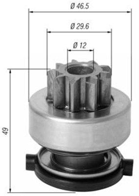 Zobrats, Starteris MAGNETI MARELLI 940113020446