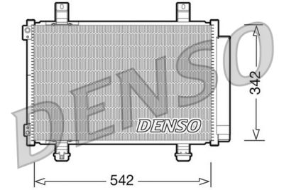 Конденсатор, кондиционер DENSO DCN47005