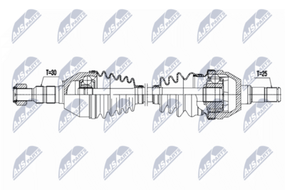 Приводной вал NTY NPW-PL-170