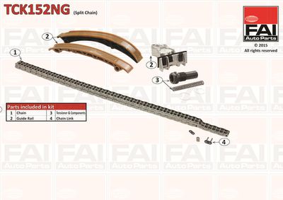 Комплект цели привода распредвала FAI AutoParts TCK152NG