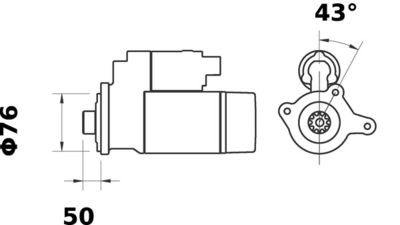 Стартер MAHLE MS 52