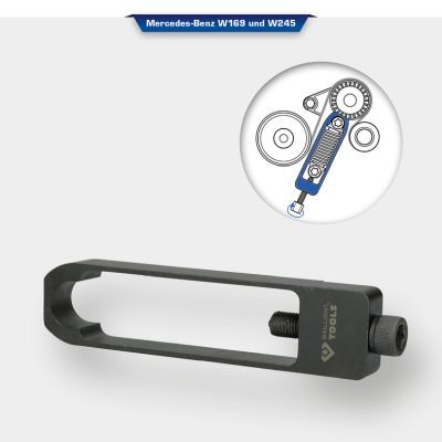 Montāžas komplekts, Ķīļrievu siksna KS TOOLS BT571016