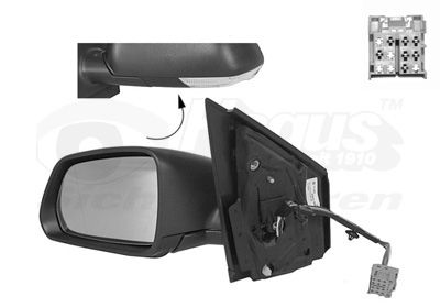 Наружное зеркало VAN WEZEL 5828807