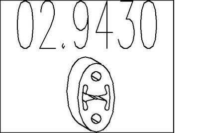 Буфер, глушитель MTS 02.9430