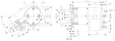 Elektromotors MAHLE MM 337