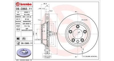 Тормозной диск MAGNETI MARELLI 360406128101