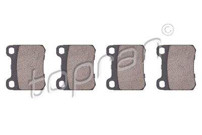 Bremžu uzliku kompl., Disku bremzes TOPRAN 400 418