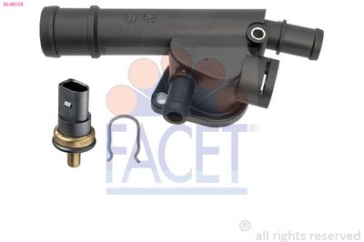 Dzesēšanas šķidruma flancis FACET 26.0015K