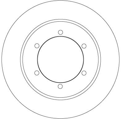 Тормозной диск TRW DF6790