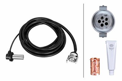 Датчик, частота вращения колеса HELLA 6PU 230 052-201