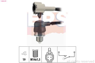 Выключатель, фара заднего хода EPS 1.860.341