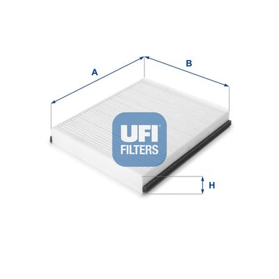 Фильтр, воздух во внутренном пространстве UFI 53.159.00
