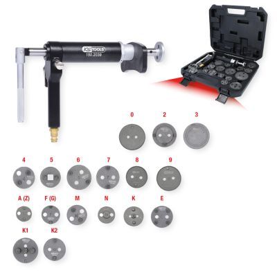 Spole, atgriezējinstruments (bremžu suporta virzuļi) KS TOOLS 150.2000