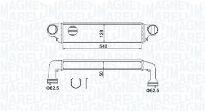 Интеркулер MAGNETI MARELLI 351319204890
