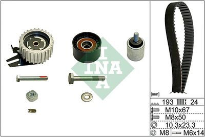 Комплект ремня ГРМ Schaeffler INA 530 0619 10
