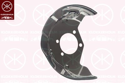 Отражатель, диск тормозного механизма KLOKKERHOLM 1681877