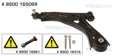Neatkarīgās balstiekārtas svira, Riteņa piekare TRISCAN 8500 165068