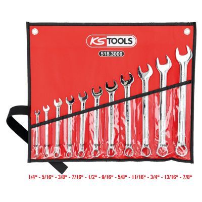 Uzgriežņu atslēgu komplekts KS TOOLS 518.3000