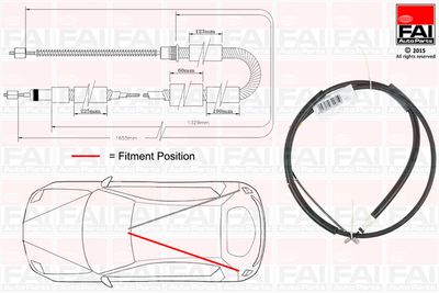 Trose, Stāvbremžu sistēma FAI AutoParts FBC0111