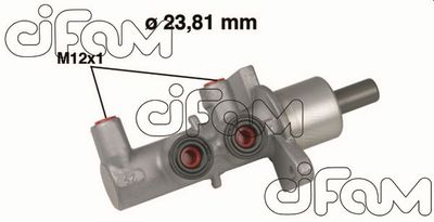 Galvenais bremžu cilindrs CIFAM 202-567
