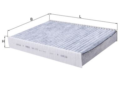 Фильтр, воздух во внутренном пространстве MAHLE LAK 1173