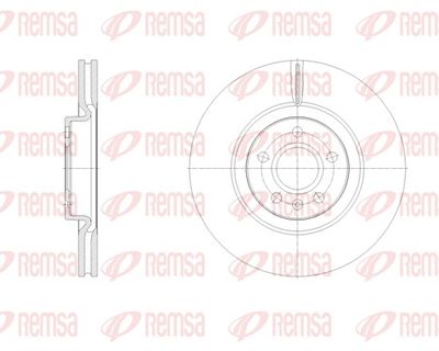 Тормозной диск REMSA 62129.10
