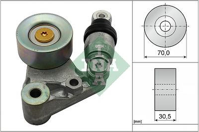 Siksnas spriegotājs, Ķīļsiksna Schaeffler INA 534 0629 10