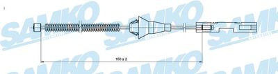 Тросик, cтояночный тормоз SAMKO C1660B