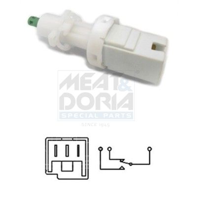 Выключатель фонаря сигнала торможения MEAT & DORIA 35012