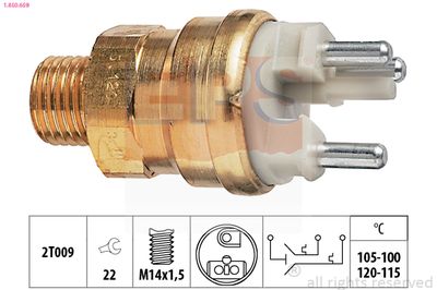 Termoslēdzis, Radiatora ventilators EPS 1.850.659
