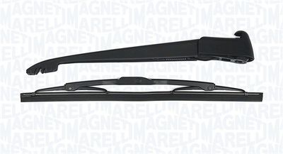 Stikla tīrītāju sviru kompl., Stiklu tīrīšanas sistēma MAGNETI MARELLI 000723180125