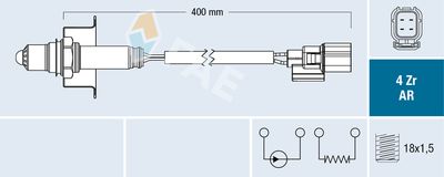 Лямбда-зонд FAE 75656