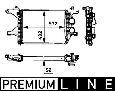 MAHLE CI94000P Starpdzesētājs