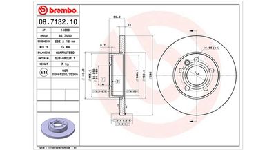Тормозной диск MAGNETI MARELLI 360406050100