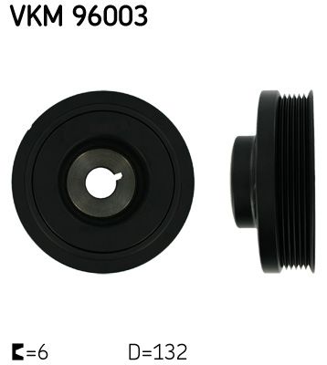 Ременный шкив, коленчатый вал SKF VKM 96003